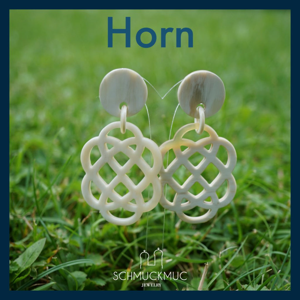Horn Ohrringe